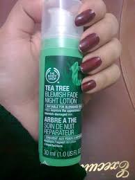 Maybe you would like to learn more about one of these? The Body Shop Tea Tree Blemish Fade Night Lotion Review