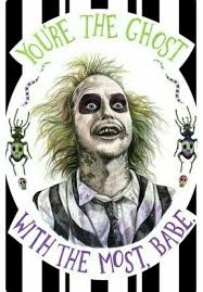 trying to get lydia to guess his name, he makes a beetle appear hi! 330 Beetlejuice Ideas Beetlejuice Tim Burton Tim Burton Movie