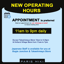 Singapore will be charting its path to phase 3 as it now finds itself looking forward to easing of the multidisciplinary task is charting the path to phases 3, where singapore will function comfortably until. Phase 3 New Operating Hours Paris Miki Singapore