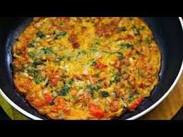 Masala Omelette An Easy And Quick To Do Breakfast Made Using Eggs By Quickly Beating Them With In 2020 Quick Breakfast Recipes Omelette Recipe Easy Easy Egg Breakfast