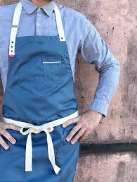 Heavy Cotton Chef Apron Barista Apron In 2020 Restaurant Uniforms Barista Apron Uniform