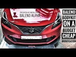 Video series ''more about #baleno 4 #caraccesories 3 basic accessory kit that is included in cotation of all models and variants. Baleno Budget Modification Under 15k Baleno Bodykit And Accessories Youtube