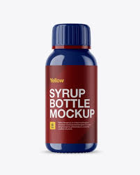 Glossy Syrup Bottle Mockup Bottle Mockup Mockup Free Psd Green Glass Bottles