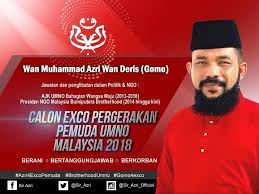 To connect with wan azri, sign up for facebook today. Papagomo To Contest Umno Youth Exco Position The Star