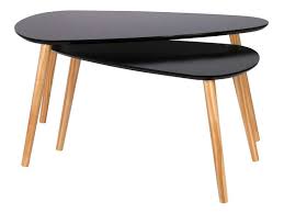 Tables Basses Gigognes Hanna Coloris Noir Vente De Table Basse Conforama 70 Table Basse Gigogne Table Basse Conforama Table Basse