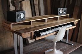 Feel free to customize the style as well as size to suit your studio or entertainment room. Monkwood Sd88 Studio Desk For Audio Video Music Film Production Home Studio Setup Music Studio Room Studio Desk