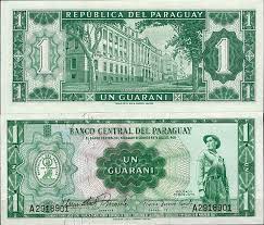 The currency sign is u+20b2 ₲ guarani sign (html ₲). Schone Banknote Paraguay Pick Nummer 192 1 Guarani La Maison Du Collectionneur