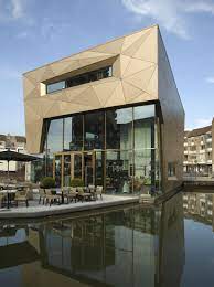 Restaurant La Place Houten Netherlands Gevelontwerp Gevelbekleding Architectuur Ontwerp