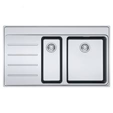 Franke is an excellent sink and faucet brand that has been gaining people's trust for more than a hundred years. Franke Frames 1 5 Bowl Stainless Steel Kitchen Sink Fsx251tplss Lhd Kitchen From Taps Uk