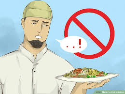 Image result for eating manners in islam