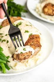 Then he would drizzle a house mustard sauce over the top. Chicken Fried Steak With Gravy Home Made Interest