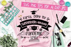 Download First Day Of Seventh Grade Graphic By Mooonlight Creative Fabrica PSD Mockup Templates
