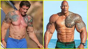 He went on to become one of the biggest action stars in the world. Sylvester Stallone Vs Dwayne Johnson The Rock Body Transformation 2019 Sylvester Stallone Dwayne Johnson The Rock Dwayne Johnson