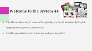 System 44 Powerpoint Model Rotation Chart