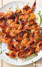 Fire Up The Grill And Make These Saucy Glazed Shrimp Skewers Recipe Best Grilled Shrimp Recipe Grilled Shrimp Recipes Bbq Recipes