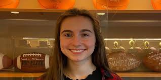 Pinette receives the Principal's Award at WHS