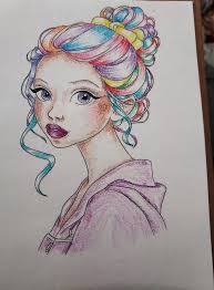 Thanks for the crayon challenge. It's been a long time since I used  crayons. It was really fun. Happy birthday Kit and Clowder.