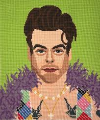 Harry Styles Printed Canvas Needlepoint Kit-Emily Peacock — The Crafty  Mastermind