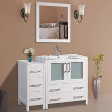 If you're willing to spend a bit more, the. Vanity Art 42 Inch Single Sink Complete Bathroom Vanity Set On Sale Overstock 12609989