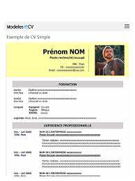 L'organisation, la couleur du cv, la police, les icônes, et bien sûr le texte ( titre du cv et le corps) de chaque modèle de cv vierge de cette liste sont modifiables en quelques clics avant de télécharger (pdf / word). Exemple De Cv Simple A Telecharger Gratuit Modeles De Cv Pdf Microsoft Word Logiciel