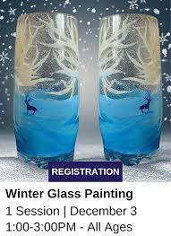 Make Magic This Winter With Glass Painting