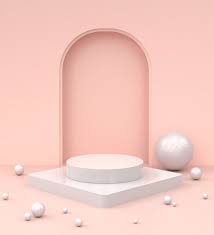 Modern Minimalist Mockup For Podium Display Or Showcase Modern Minimalist Design Beauty Products Photography