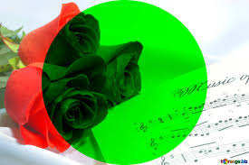 Download free picture Card greetings music rose and notes blank template on  CC-BY License ~ Free Image Stock tOrange.biz ~ fx №177013