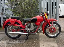 Image result for Red 1952 Motorcycle