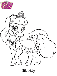 I also added a little party flare with the cupcake toppers, which also work as stickers if you print them out on sticker paper. Palace Pets Bibbidy Coloring Page Free Printable Coloring Pages For Kids