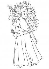 She is the daughter of ena and an unknown buck. Brave Merida Coloring Pages Disney Princesses Coloring Pages Colorings Cc
