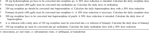 Questions Of The Comparative Study No Question 1 105 Mg