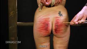 Old man gets this redheads ass spanked till it bleeds - BDSM.one