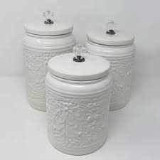 Maybe you would like to learn more about one of these? Lorren Home Trends Royal 3 Piece Kitchen Canister Set Reviews Wayfair In 2021 3 Piece Kitchen Canister Set Ceramic Kitchen Canisters Kitchen Canister Set