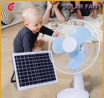 Mini USB Rechargeable Solar Powered Table Desk Standing ...