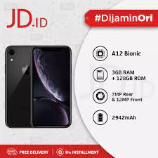 Jual Apple Iphone Xr 128gb Black Official Warranty Jd Id