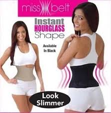 Miss Belt Adjustable Waist Trimmer As Seen On Tv Free Shipping Waist Trainer Cincher Waist Trimmer Shaper Slimming