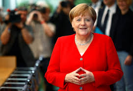 Angela dorothea merkel (born angela dorothea kasner, july 17, 1954, in hamburg, west germany), is the chancellor of germany and the first woman to hold this office. Germany S Angela Merkel Expresses Solidarity With Democratic Congresswomen