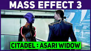 Mass Effect 3 - Citadel: Asari Widow - YouTube