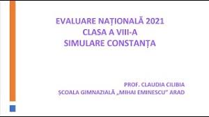 Baremele și subiectele pot fi consultate pe subiecte.edu.ro. Evaluare Nationala 2021 Simulare Constanta Youtube