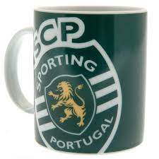 Sporting clube de portugal were founded in 1906, thanks to a loan that josé alfredo holtreman roquette (more commonly known as josé alvalade), one of the club's founders, got from his grandfather, alfredo augusto das neves holtreman, viscount of alvalade. Sporting Clube De Portugal Tasse Original Online