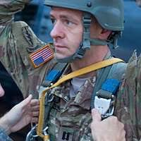 U.S. Marine Corps Lance Cpl. Dane Miller, machine gunner,