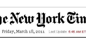 We set the standard for the most ambitious and innovative storytelling across. Bezahlschranke Eingefuhrt New York Times Kostet Im Internet Wieder Geld Digital Faz