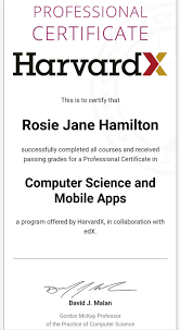 Edx, cousera and other online courses are great sources to learn programming. Rosie Hamilton On Twitter I M Feeling Very Pleased With Myself Today Because Certificates Arrived From My React Native Course I Now Have A Professional Certificate In Computer Science And Mobile Apps From