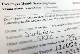 Liberia To Prosecute Duncan U S Ebola Patient For Lying On Questionnaire Traveling By Yourself Ebola Medical Tourism