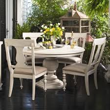 Get the best deals on dining room extending tables. Round Dining Table For 6 With Leaf Ideas On Foter