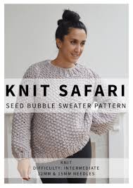 100% wool 100% crystal glass beads all bubble accessories are. Seed Bubble Sweater Pattern Digital Download Knit Safari Chunky Knitting Patterns Knitting Patterns Sweater Knitting Patterns