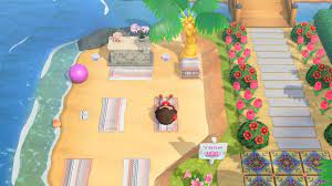My New Beach Yoga Studio Horizondesigns Animal Crossing Animal Crossing Game Animal Crossing Qr