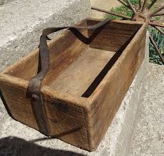 People have used wood for thousands of years for many purposes, including as a fuel or as a construction material for making houses, tools, weapons, furniture, packaging, artworks, and paper. Large Handmade Wooden Tool Box With Leather By Mushmonkeyvintage Wooden Tool Box Tool Box Wooden Tools