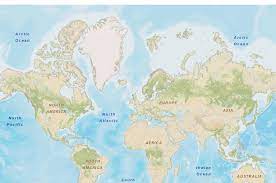 The Rockies In World Map World Street Map | Heart Of The Rockies