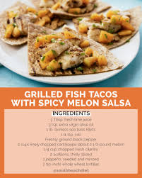 Whether you are on the south beach diet or not, the marinade for the fish is very tasty. South Beach Diet Recipes Google Search